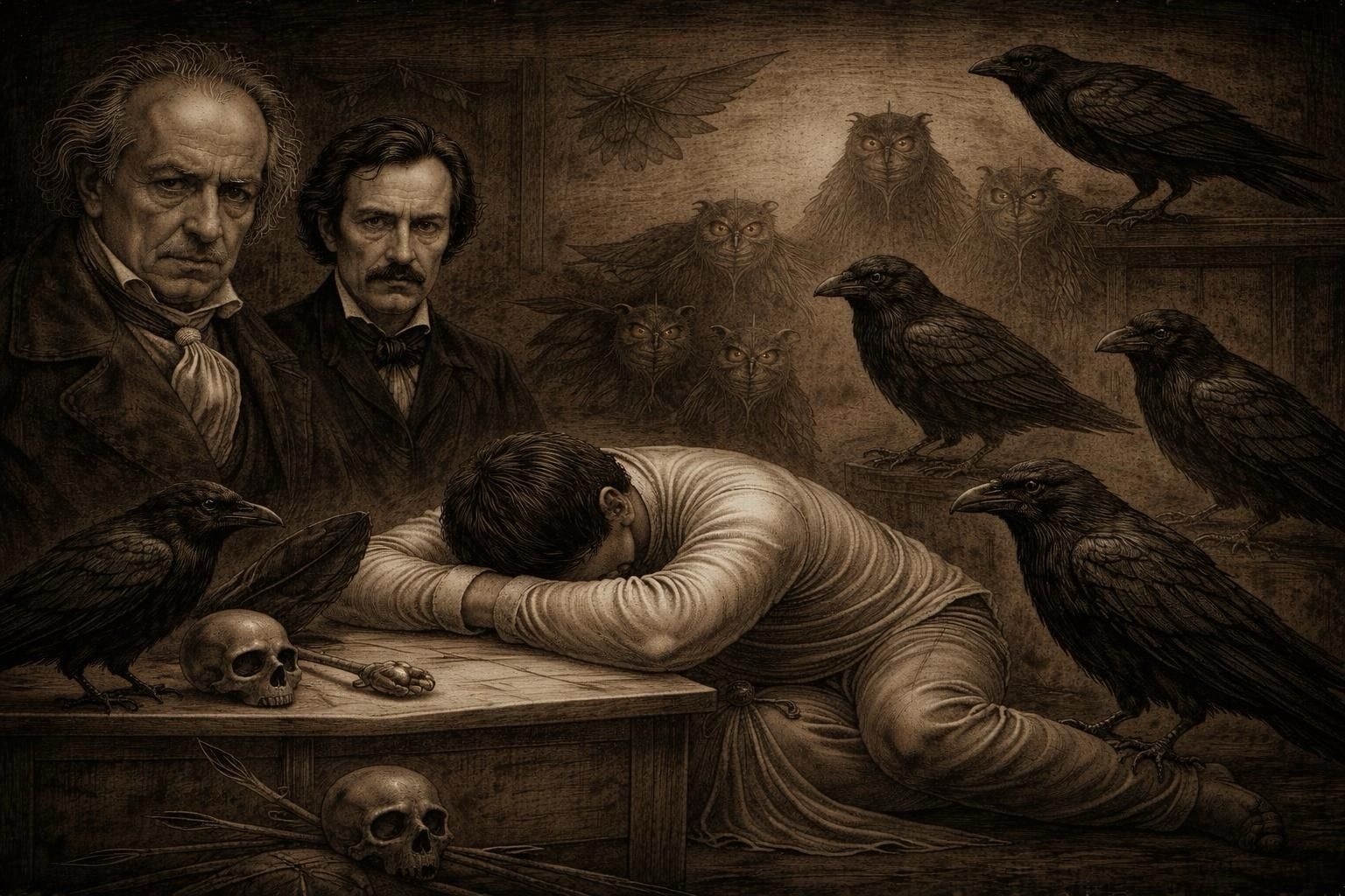 Entre Goya y Poe: el monstruo de la razón